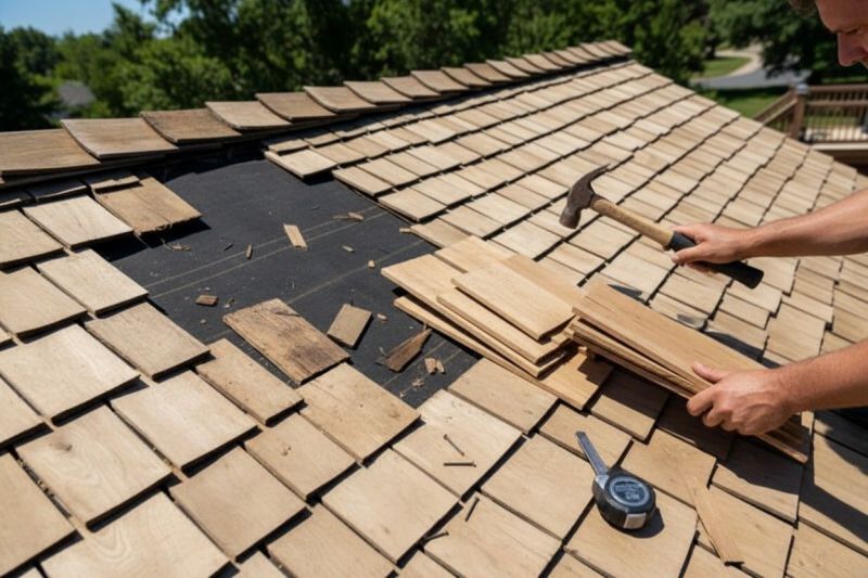 Causes Of Damage That Lead To Wood Shake Roof Repair