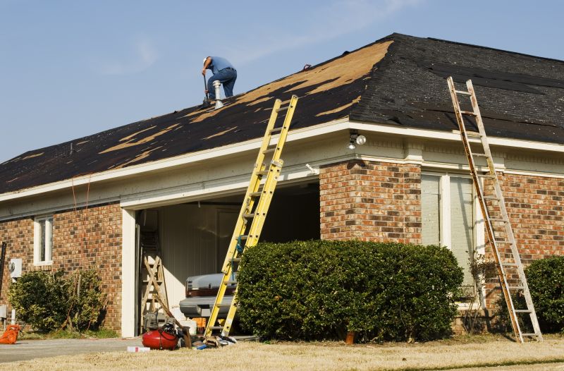 Cedar Roof Repair in Progress